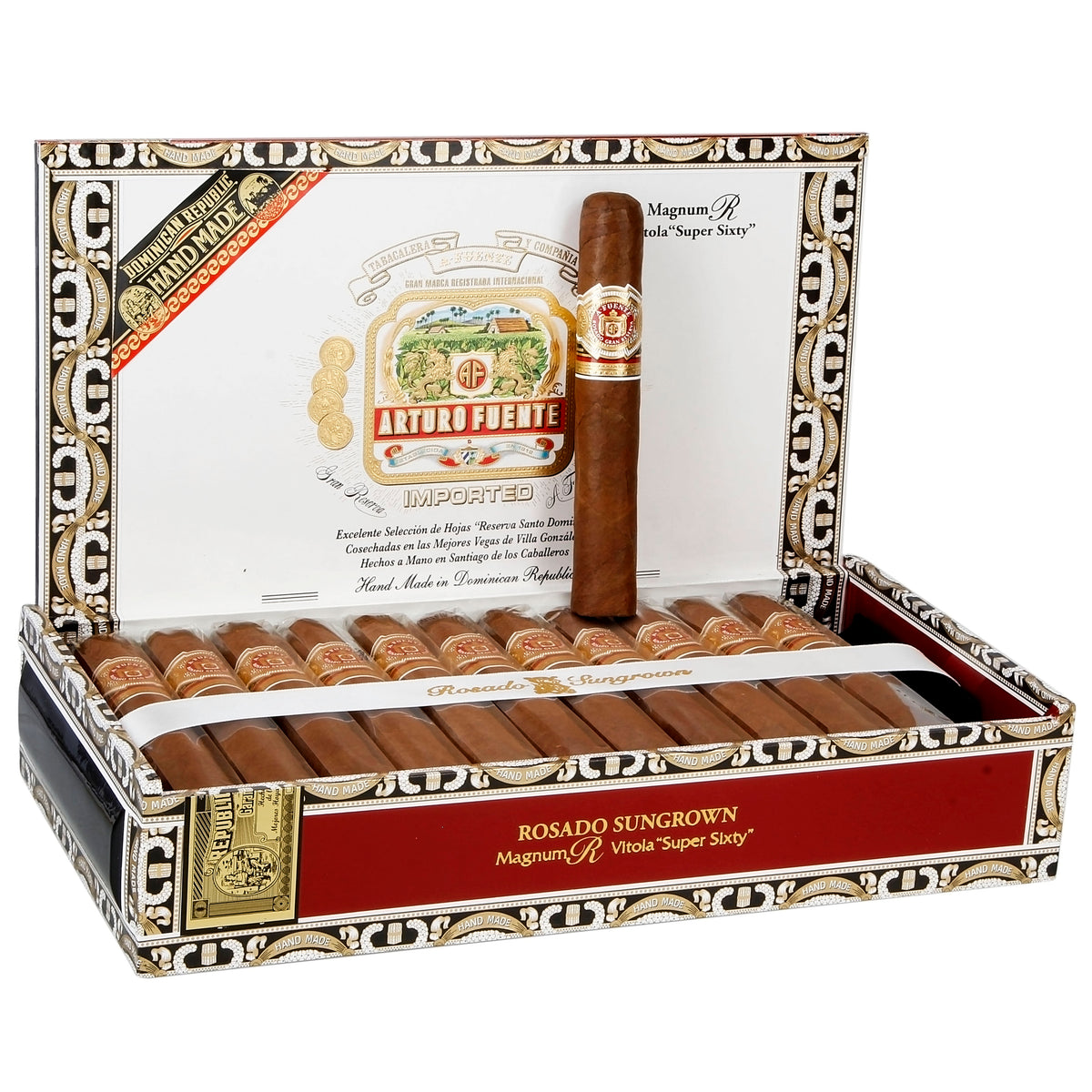Arturo Fuente Rosado Sungrown Magnum R Super 60 — Sun of a Gun Cigars, Yuma Arizona