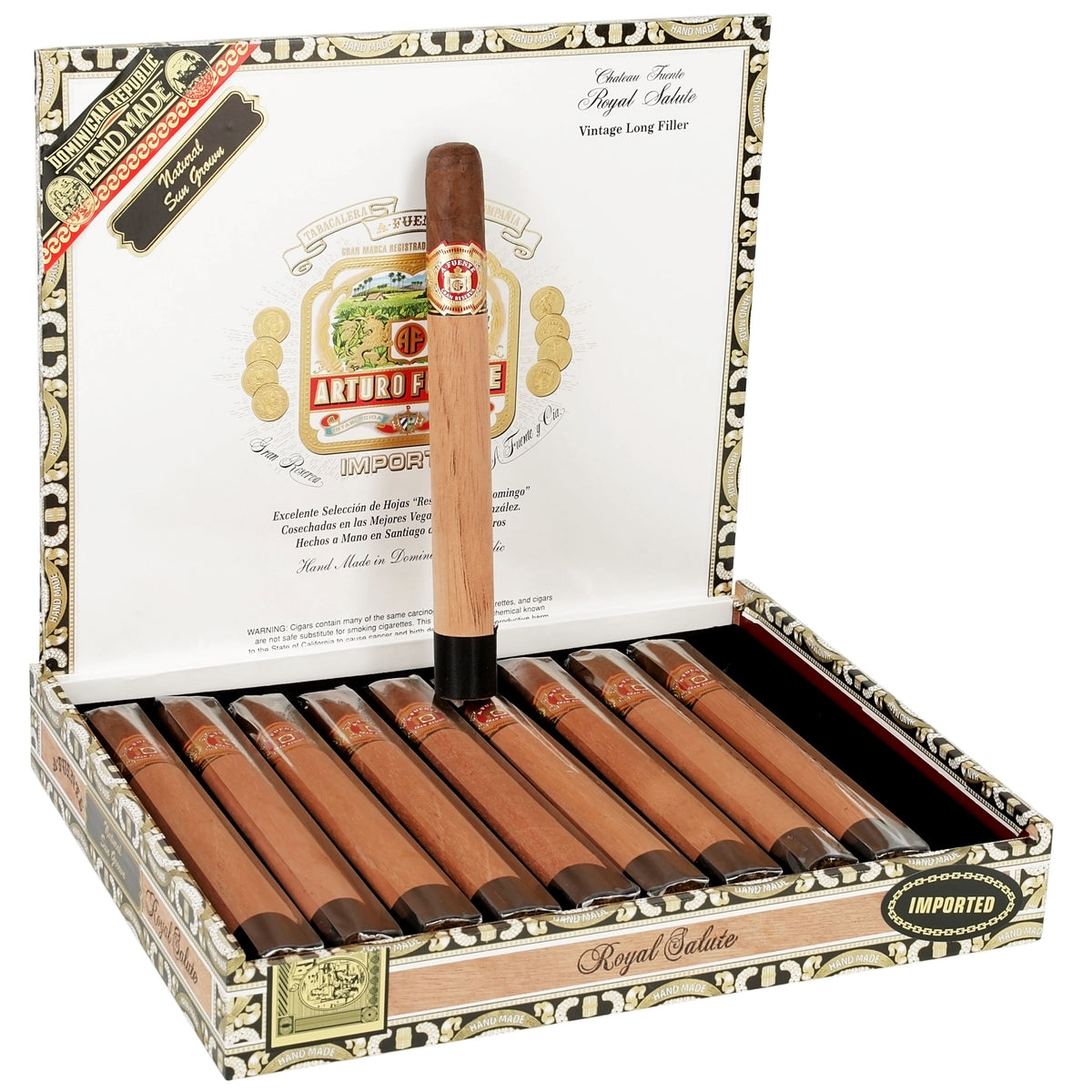 Arturo Fuente Royal Salute Sun Grown — Sun of a Gun Cigars, Yuma Arizona