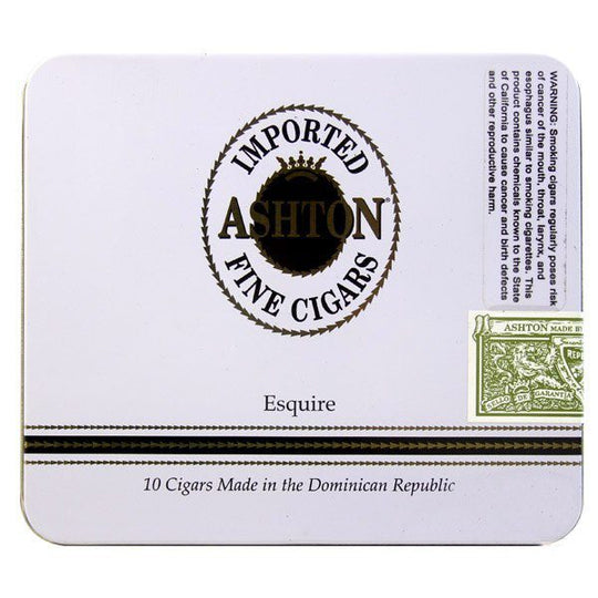Ashton Esquire Natural Cigarillo Tin cigar — Sun of a Gun Cigars, Yuma Arizona