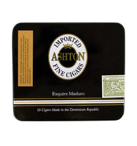 Ashton Esquire Maduro Cigarillo Tin