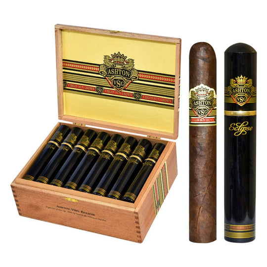 Ashton VSG Eclipse Tubo cigar — Sun of a Gun Cigars, Yuma Arizona