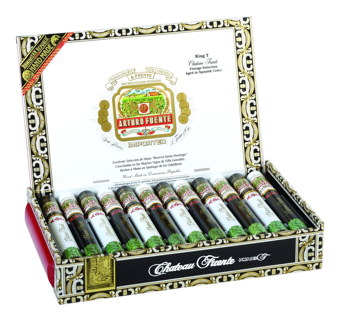 Arturo Fuente Chateau Fuente King T Tubo — Sun of a Gun Cigars, Yuma Arizona