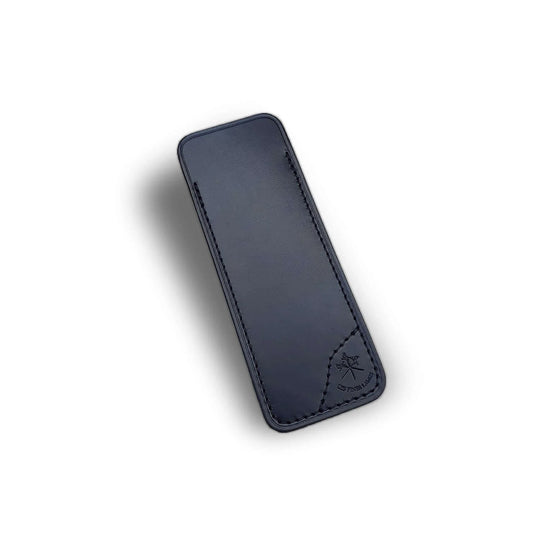 Les Fines Lames Knife Leather Case Black — Sun of a Gun Cigars, Yuma Arizona