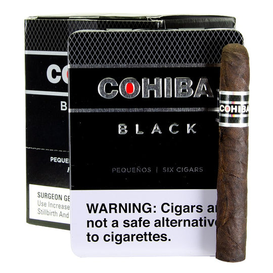 Cohiba Black Pequenos Tin 6Ct — Sun of a Gun Cigars, Yuma Arizona