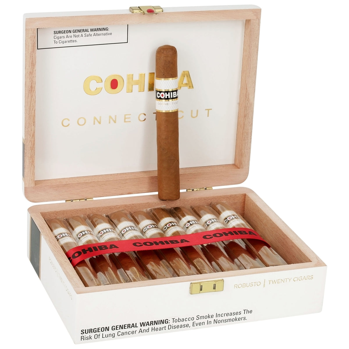 Cohiba Connecticut White Robusto — Sun of a Gun Cigars, Yuma Arizona