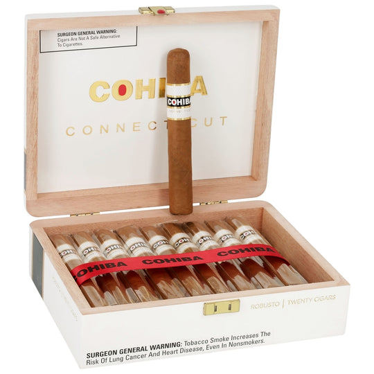 Cohiba Connecticut White Robusto — Sun of a Gun Cigars, Yuma Arizona