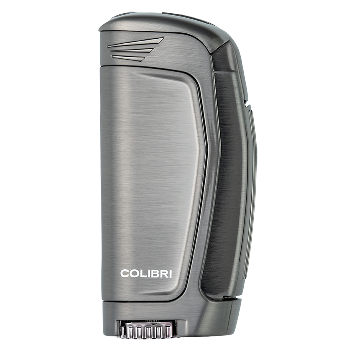 Colibri E3 Triple Jet Lighter (Gunmetal) — Sun of a Gun Cigars, Yuma Arizona