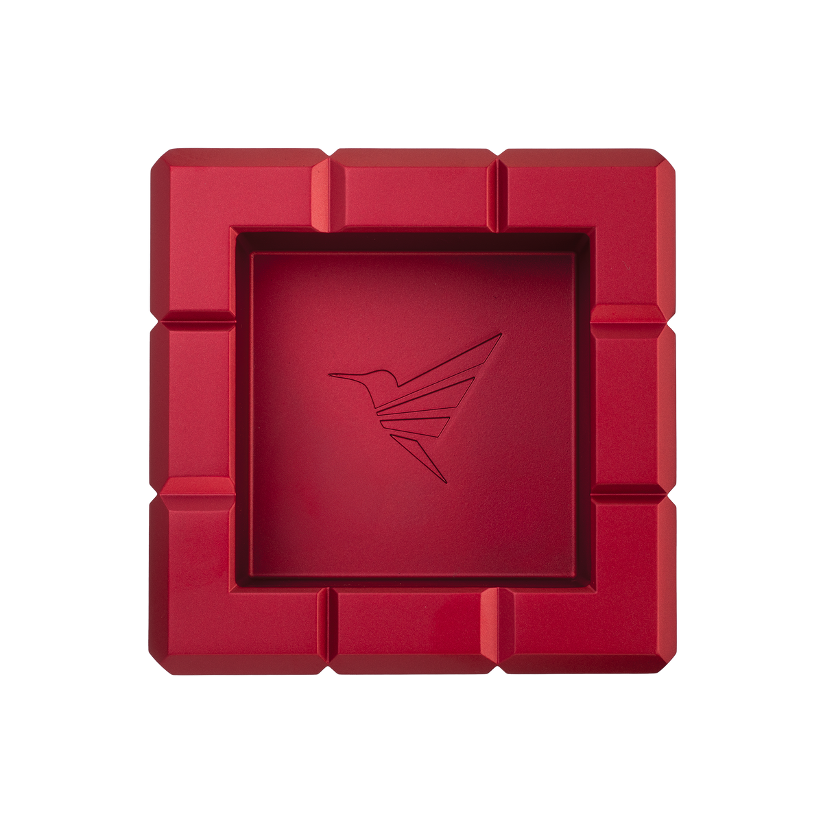 Colibri Heritage Cube Ashtray (Red) — Sun of a Gun Cigars, Yuma Arizona
