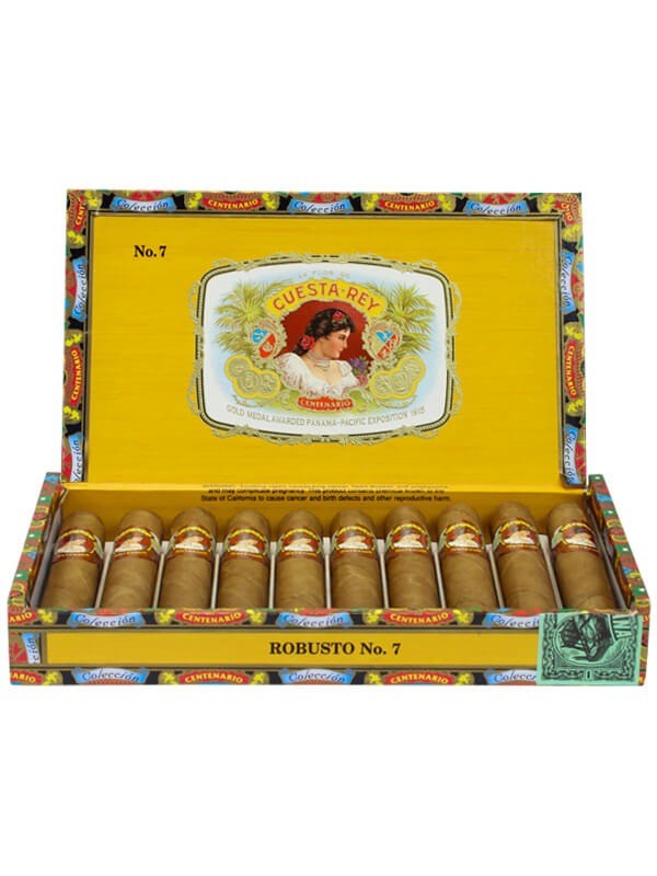 Cuesta-Rey Centenario Robusto No. 7 Natural box of 10 — Sun of a Gun Cigars, Yuma Arizona