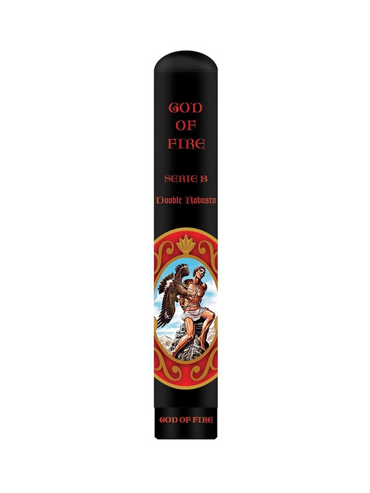 God of Fire Serie B Double Robusto Tubo cigar