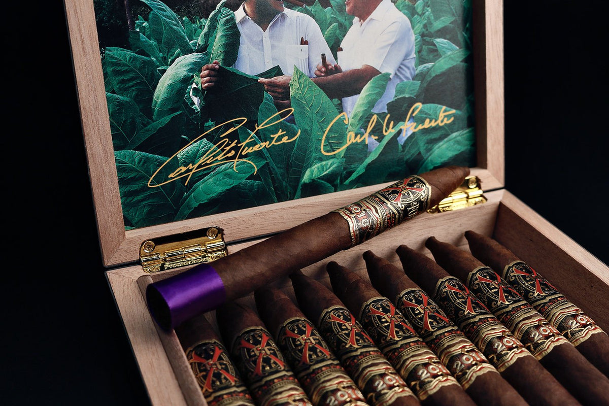 Arturo Fuente Opus X Purple Rain Torpedo cigar, view 2