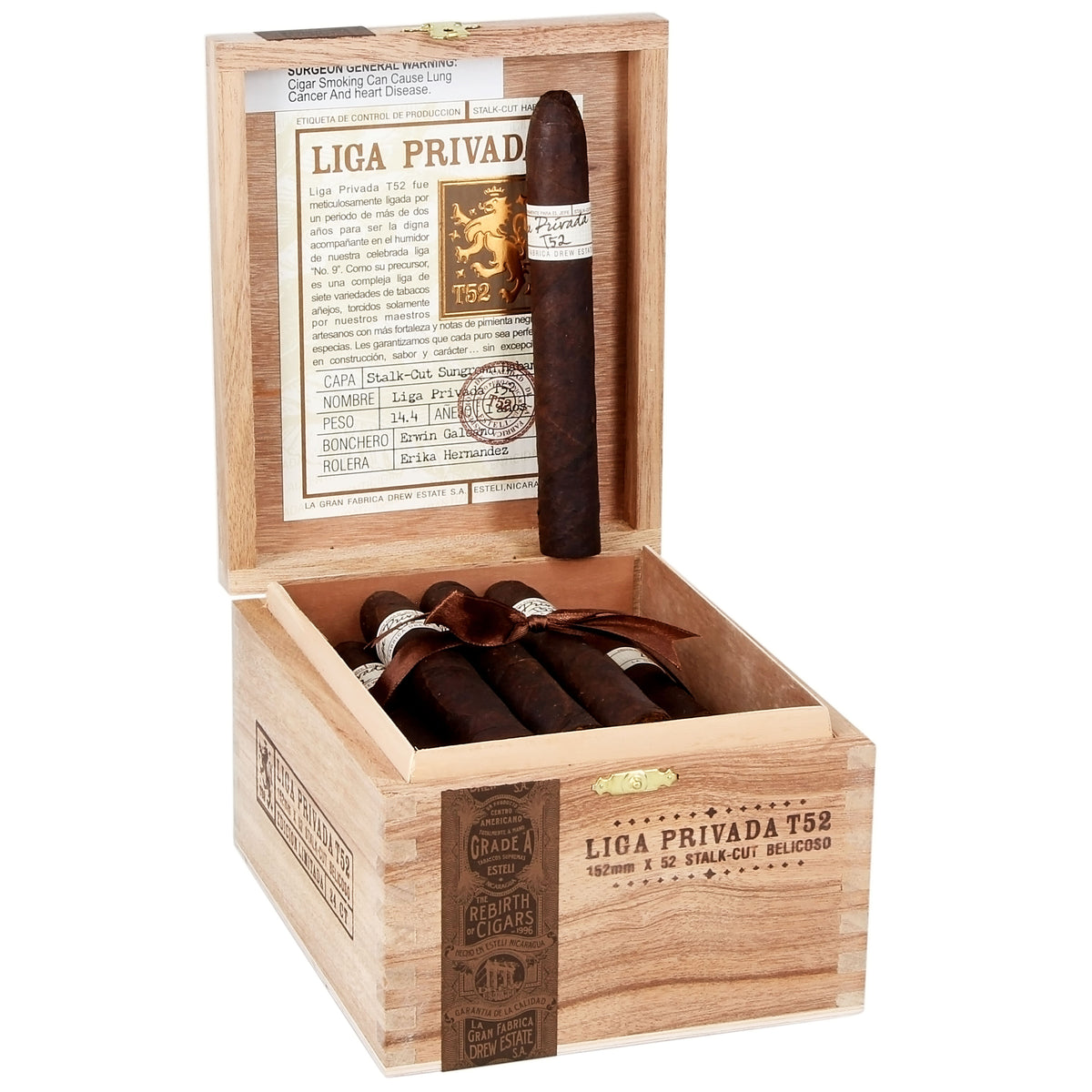 Liga Privada T52 Belicoso cigar
