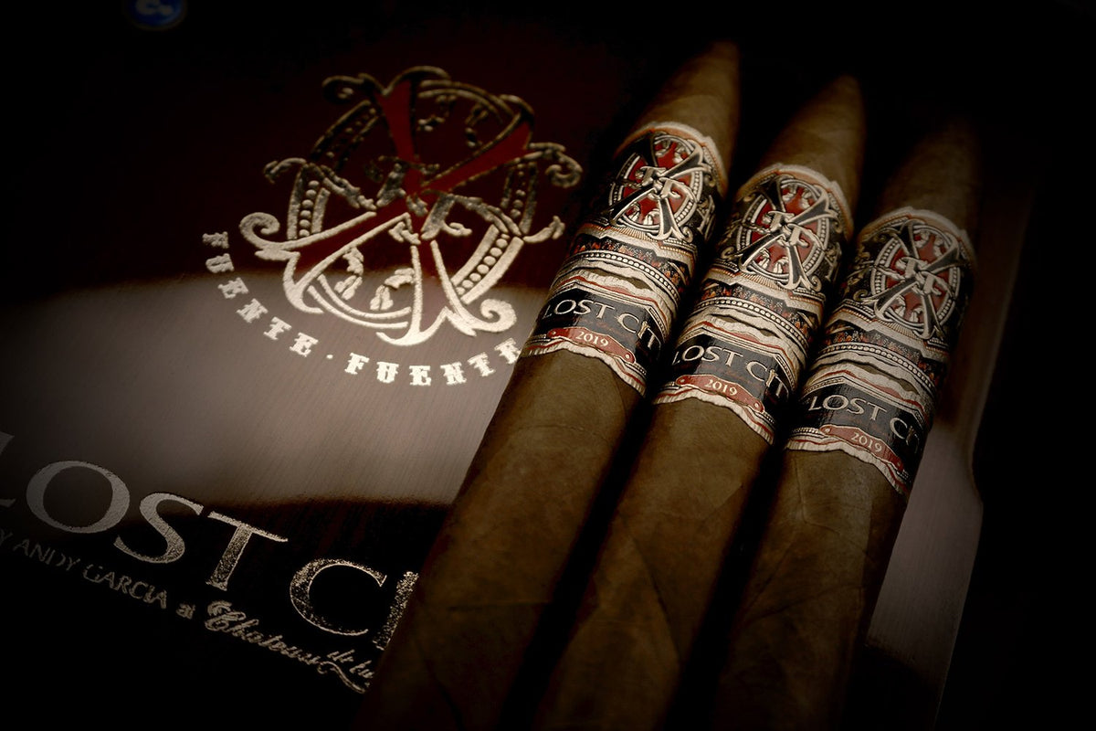 Arturo Fuente Opus X Lost City Piramide cigar, view 4