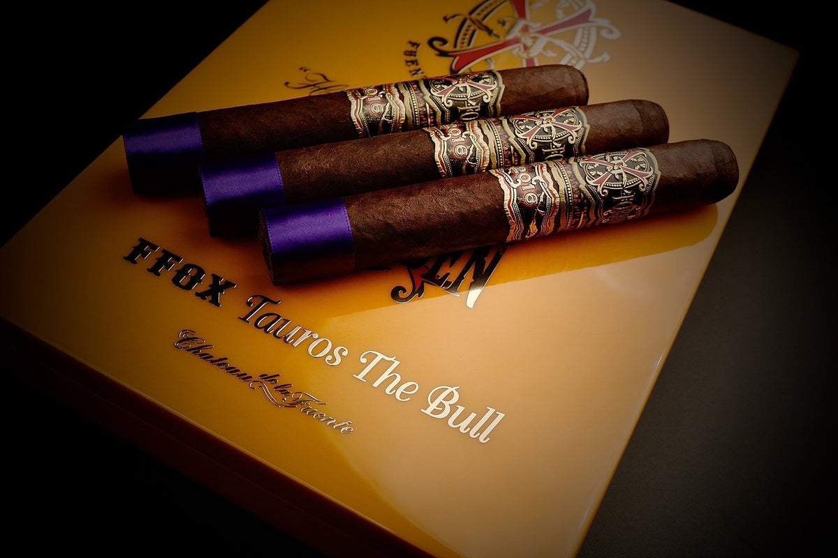 Arturo Fuente Opus X Tauros the Bull Maduro cigar, view 3
