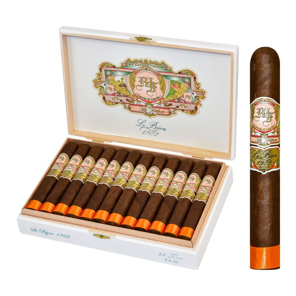 My Father Le Bijou 1922 Box Pressed Torpedo cigar, view 4