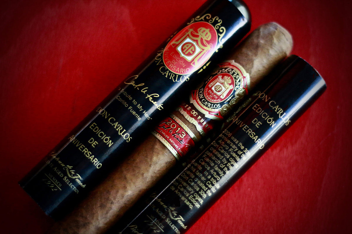Arturo Fuente Don Carlos Edicion de Aniversario Double Robusto Tubo cigar