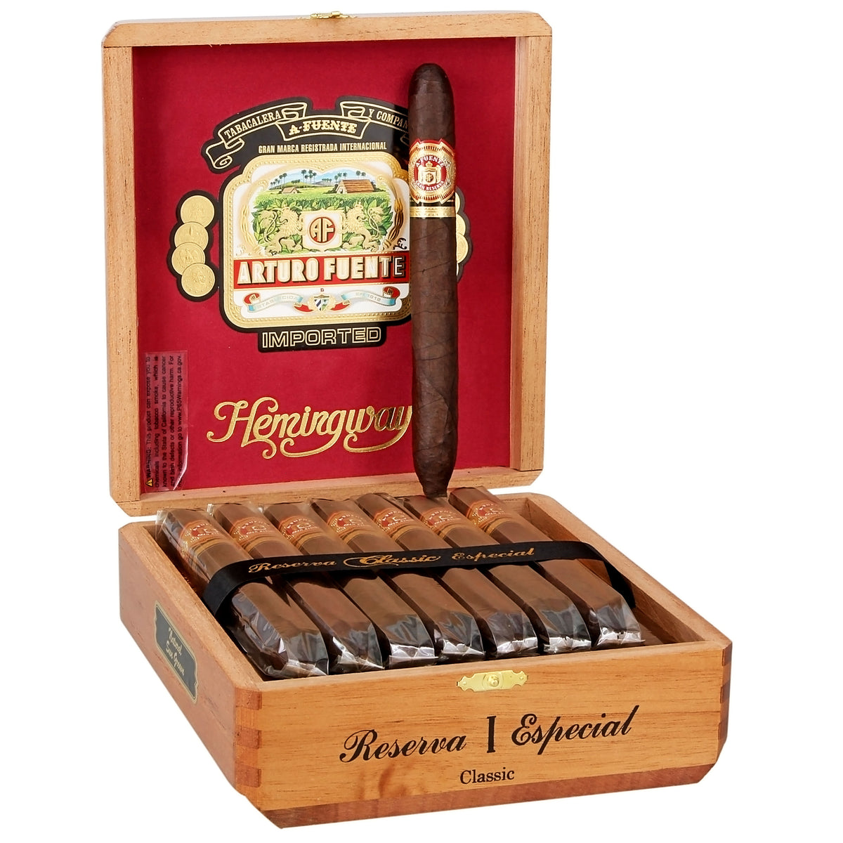 Arturo Fuente Hemingway Classic Sun Grown cigar, view 2
