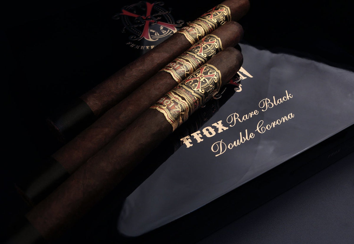 Arturo Fuente Opus X Rare Black Double Corona cigar, view 2