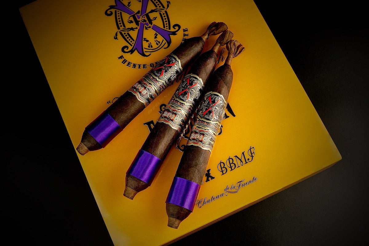 Arturo Fuente Opus X BBMF Natural cigar, view 3