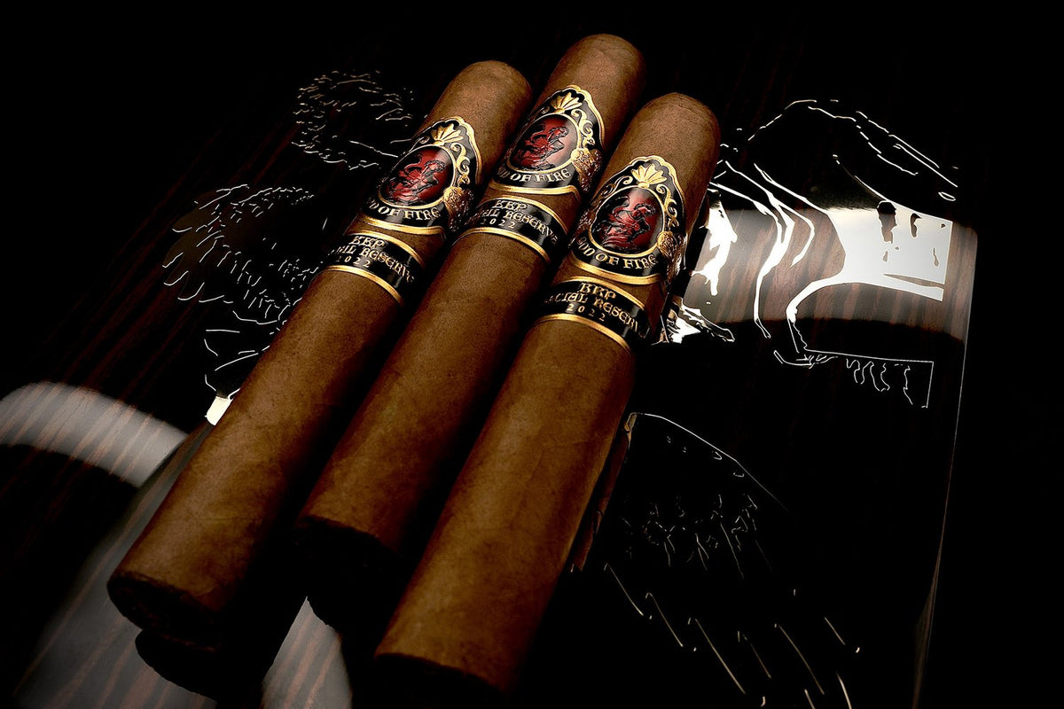 God of Fire KKP Special Reserve Gran Toro 56 cigar, view 2