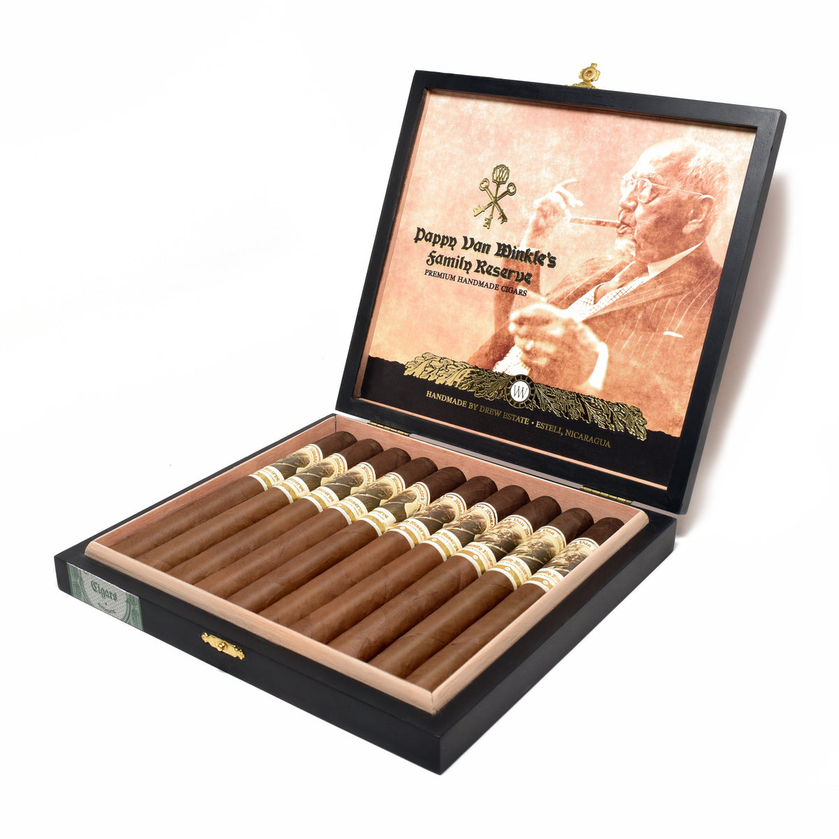 Pappy Van Winkle Barrel Fermented Churchill cigars, Sun of a Gun Yuma