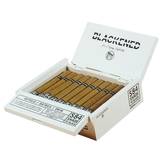 Blackened S84 Corona cigars, Sun of a Gun Yuma