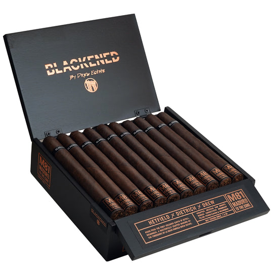 Blackened Corona Doble cigars, Sun of a Gun Yuma