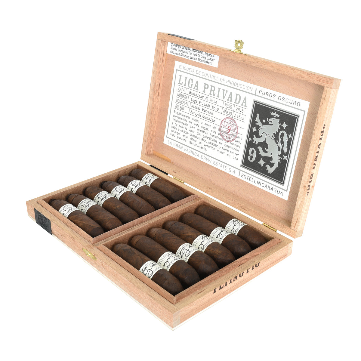 Liga Privada No. 9 Flying Pig cigars, Sun of a Gun Yuma