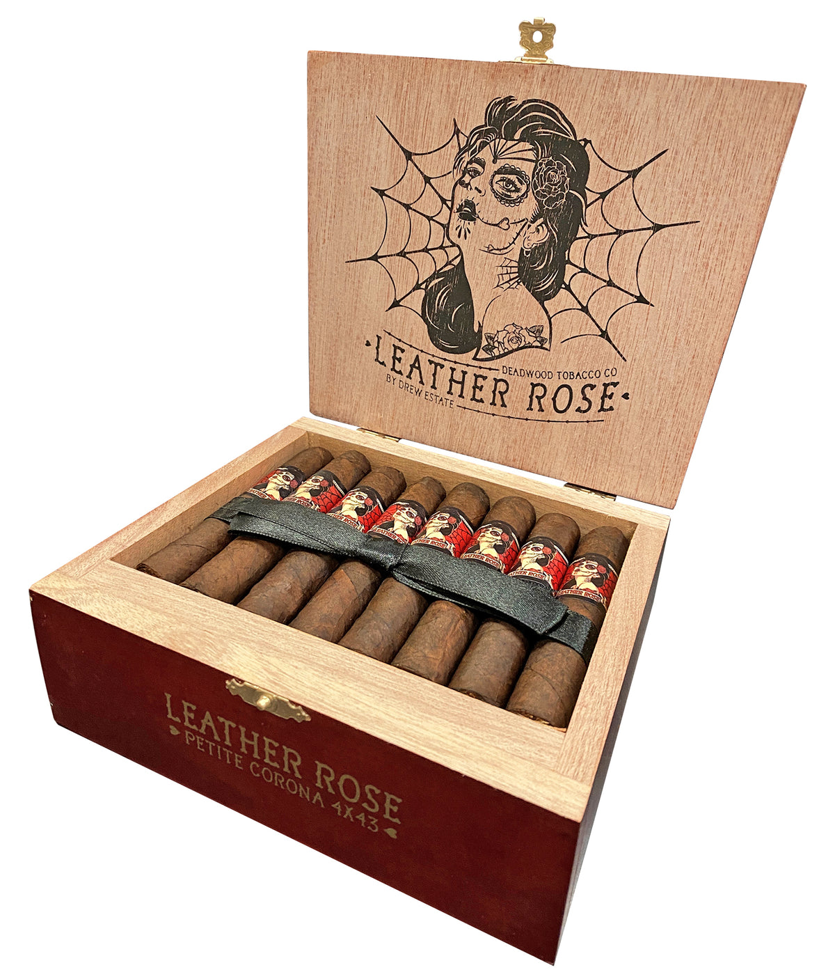 Deadwood Leather Rose Petite Corona cigars, Sun of a Gun Yuma