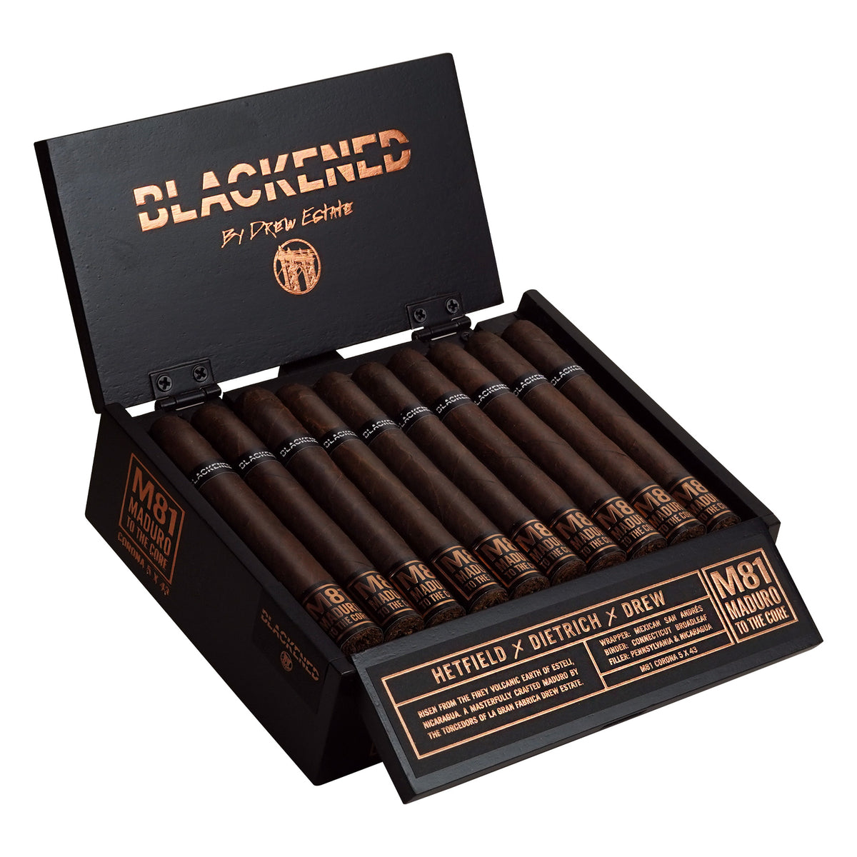 Blackened Corona cigars, Sun of a Gun Yuma