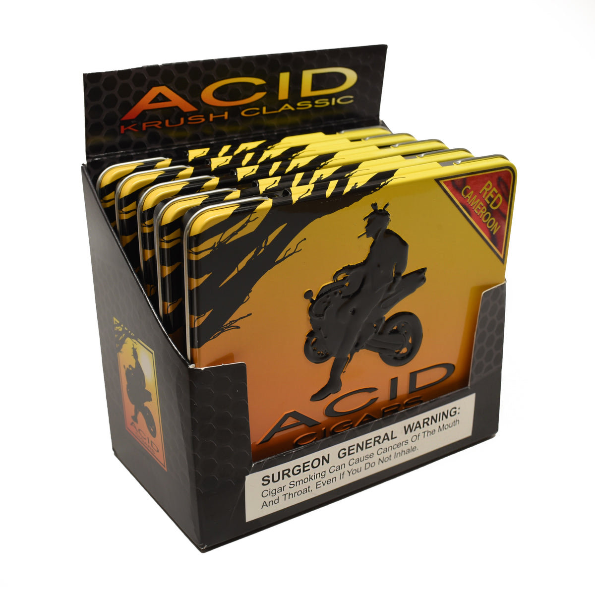 ACID Krush Red Tin cigars, Sun of a Gun Yuma