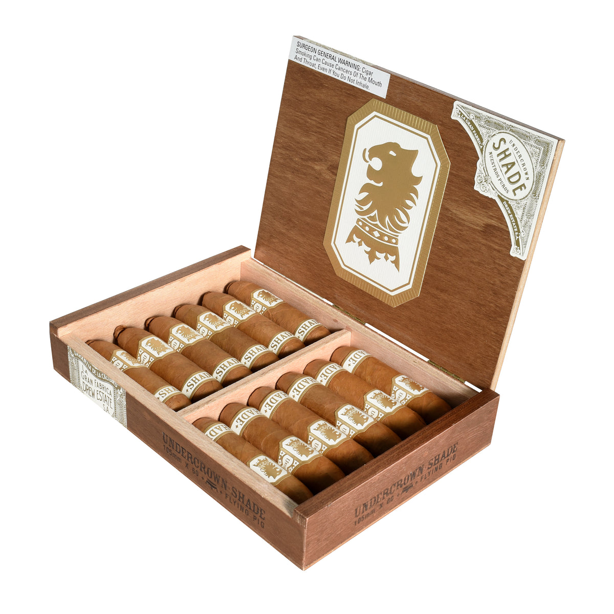 Undercrown Shade Flying Pig cigars, Sun of a Gun Yuma