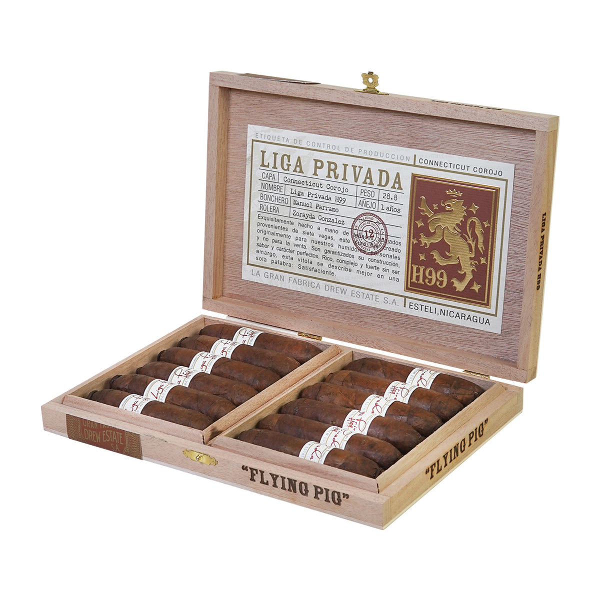 Liga Privada H99 Flying Pig cigars, Sun of a Gun Yuma