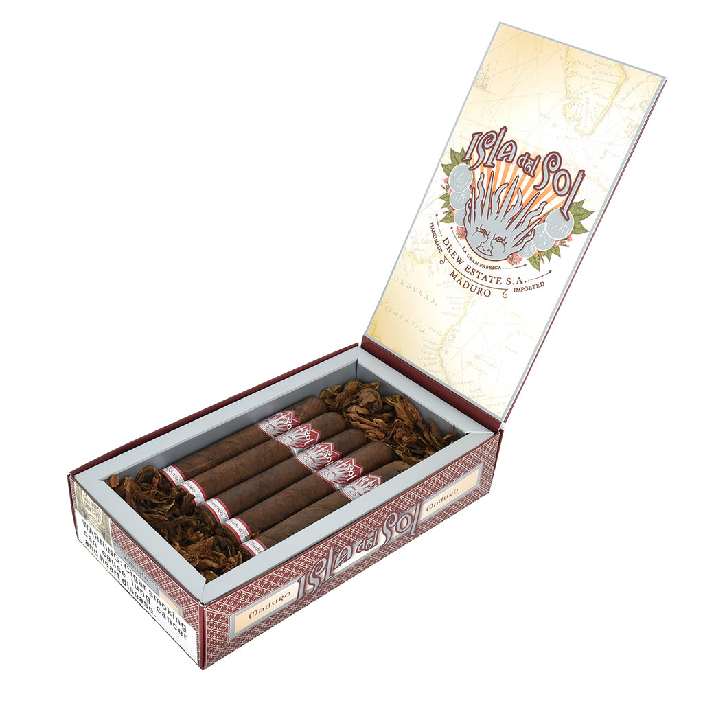 Isla Del Sol Maduro Robusto cigars, Sun of a Gun Yuma