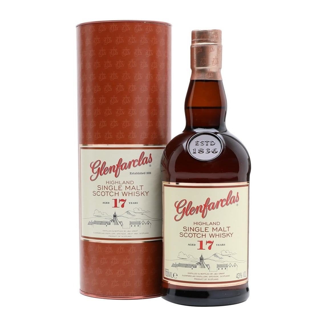 Glenfarclas 17 Year Scotch Whisky — Sun of a Gun Cigars, Yuma Arizona