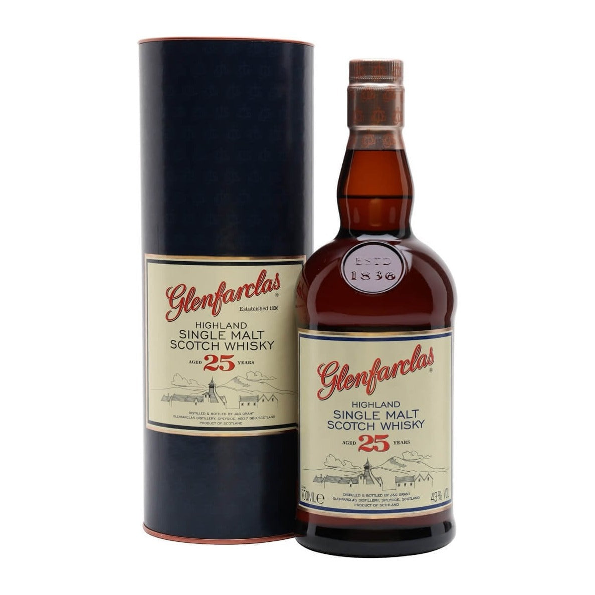 Glenfarclas 25 Year Scotch Whisky — Sun of a Gun Cigars, Yuma Arizona