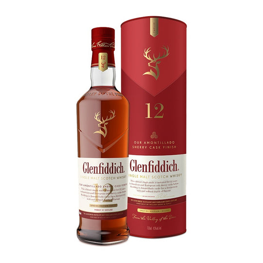 Glenfiddich 12 Year Sherry Cask Finish Scotch Whisky — Sun of a Gun Cigars, Yuma Arizona