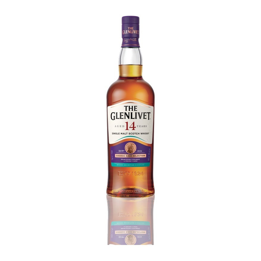 Glenlivet 14 Year Cognac Cask Selection Scotch Whisky — Sun of a Gun Cigars, Yuma Arizona