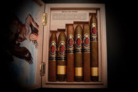 God of Fire KKP Special Reserve Six Cigar Selection Travel Humidor