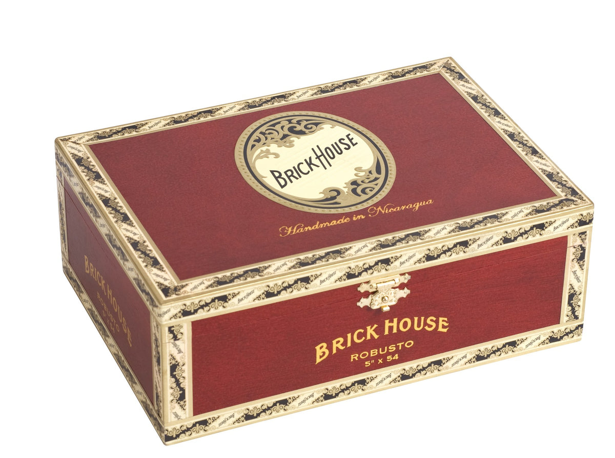 Brick House Natural Robusto cigar, box