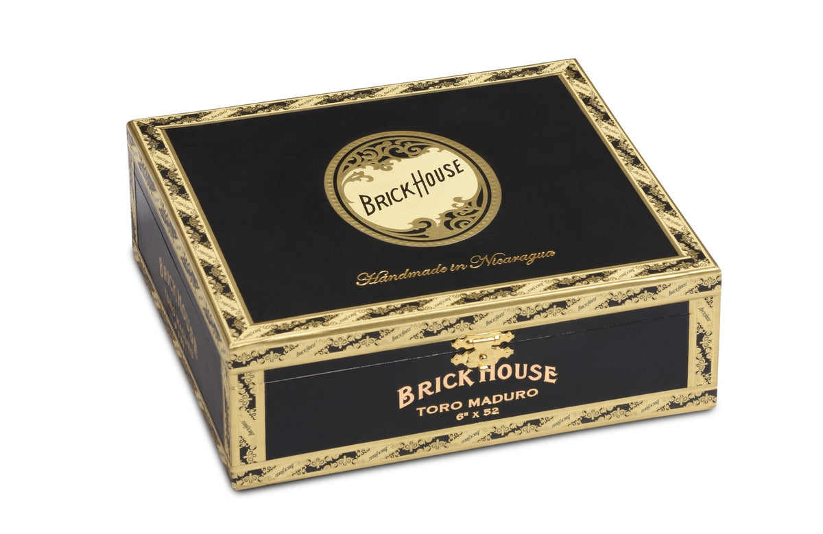 Brick House Maduro Toro cigar, box