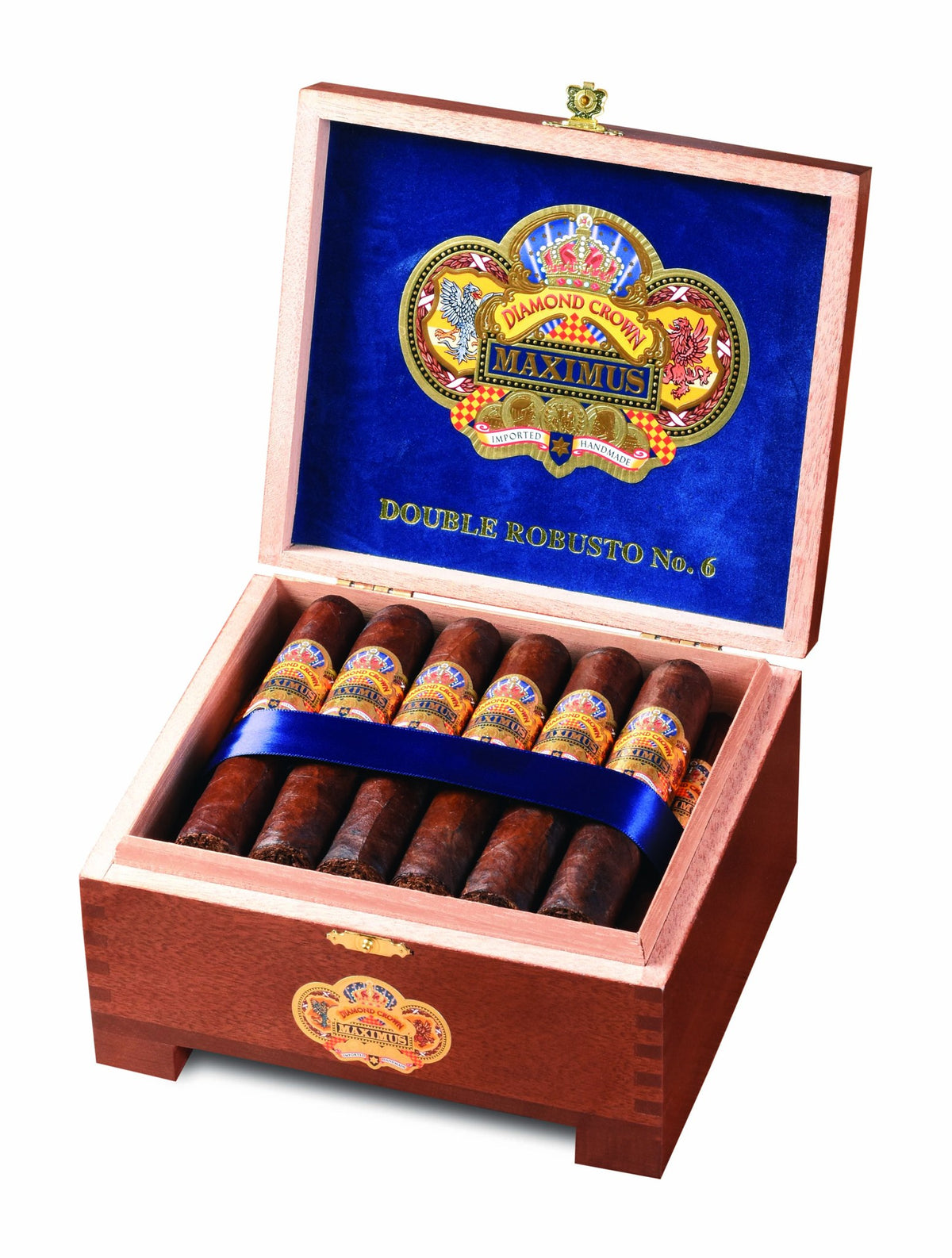 Diamond Crown Maximus Double Robusto No. 6 cigar, open box