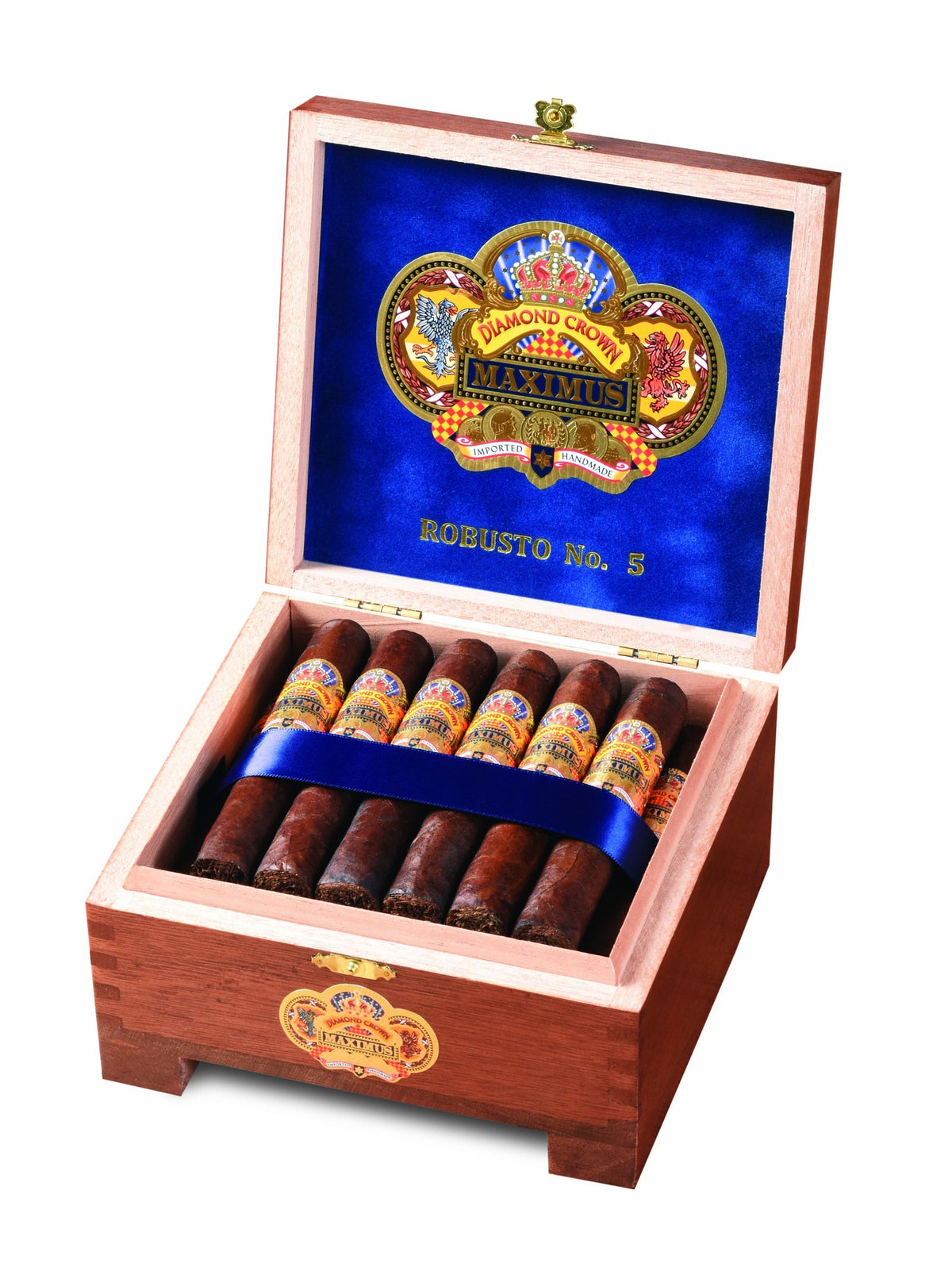Diamond Crown Maximus Robusto No. 5 cigar, open box