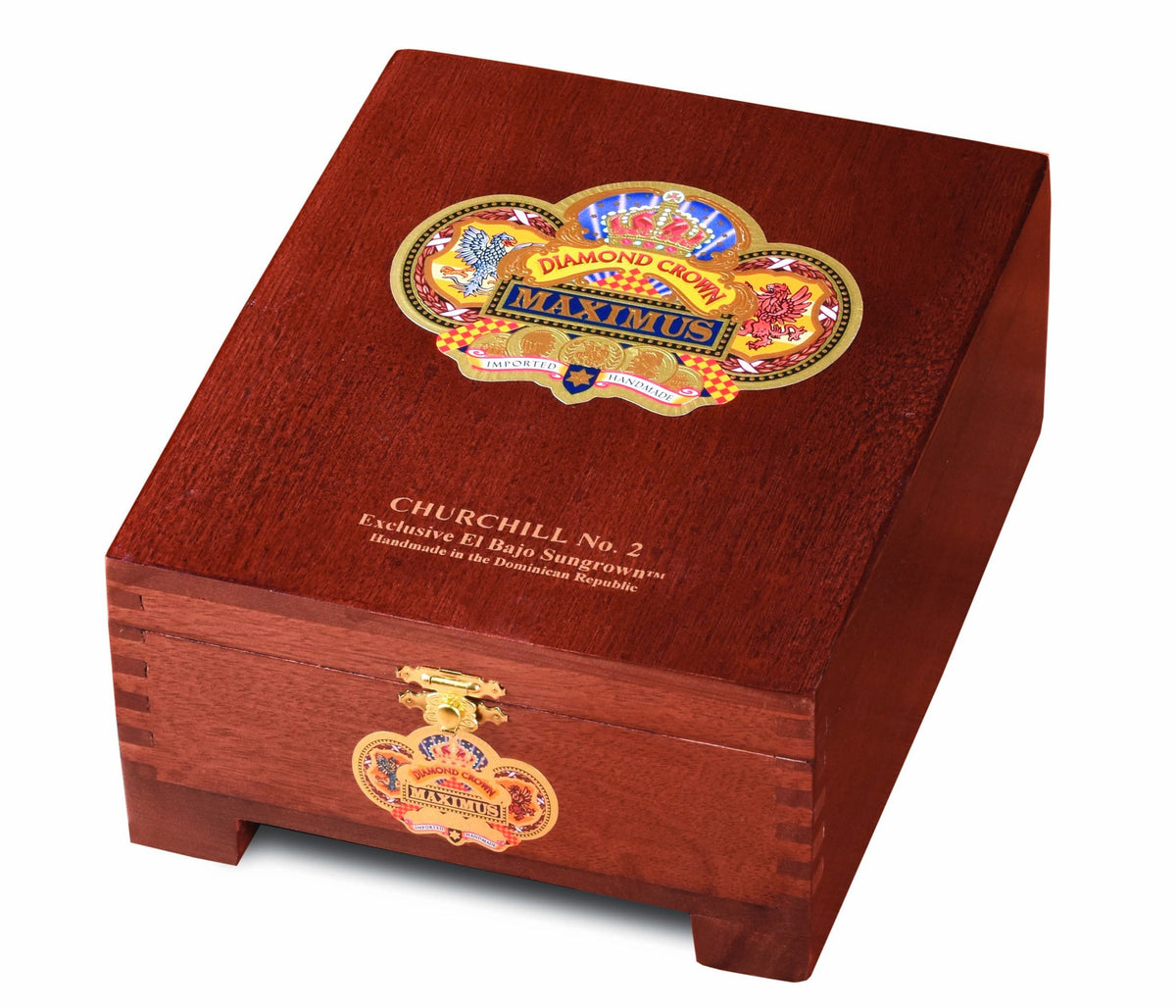 Diamond Crown Maximus Churchill No. 2 cigar, box
