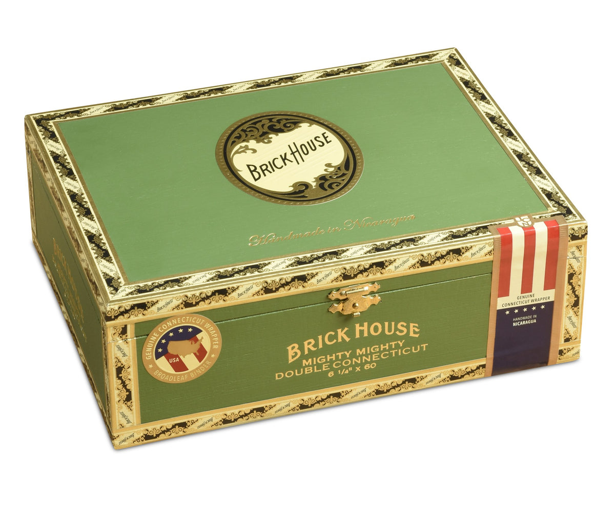 Brick House Double Connecticut Mighty Mighty cigar, box