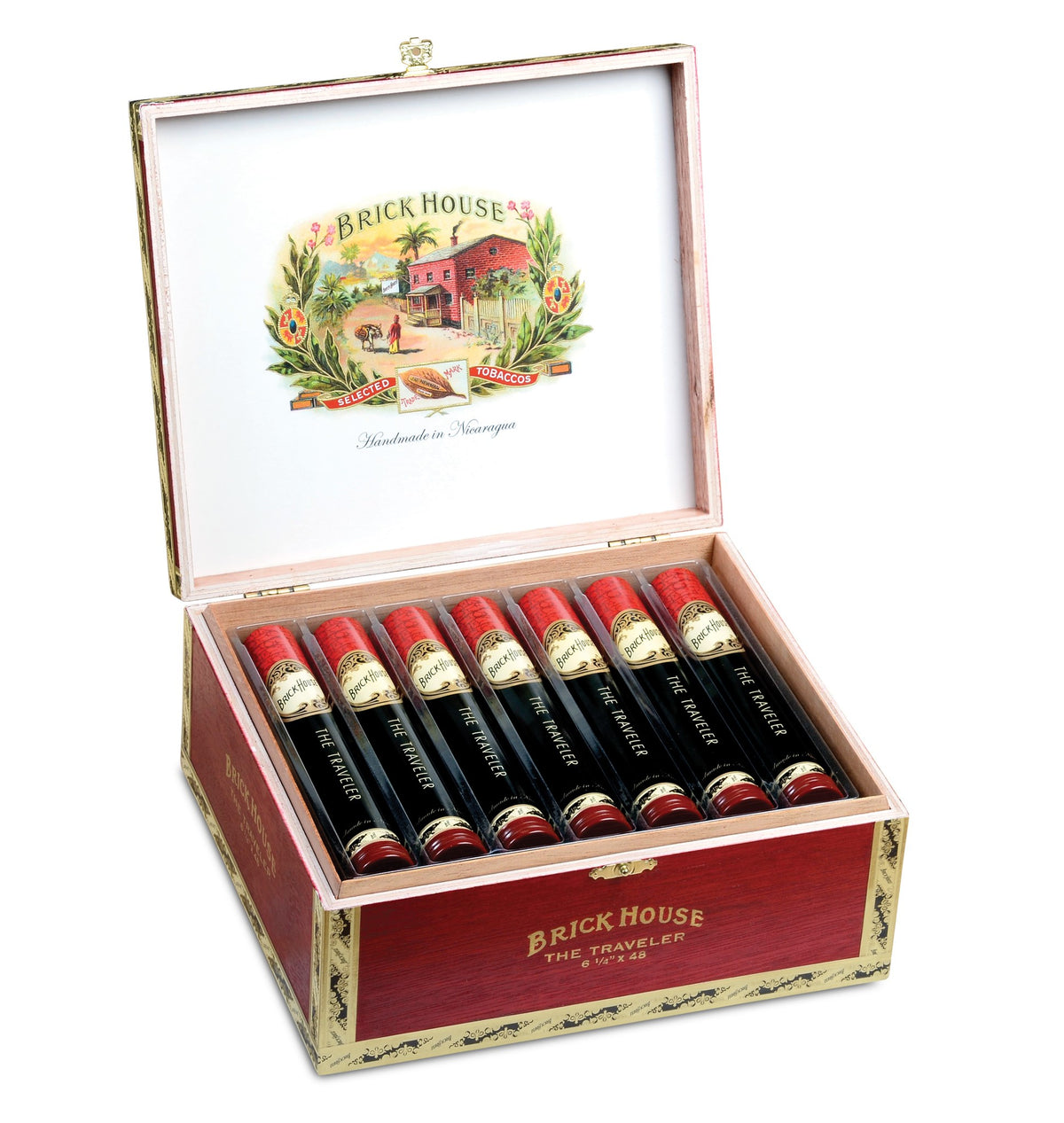 Brick House Traveler Tubo cigar, open box