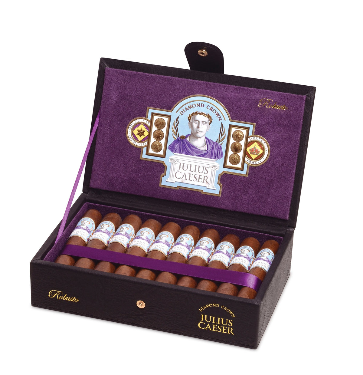 Diamond Crown Julius Caeser Robusto cigar, open box