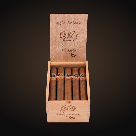 La Flor Dominicana Air Bender Valiente Natural, open box — Sun of a Gun Cigars & Spirits, Yuma Arizona