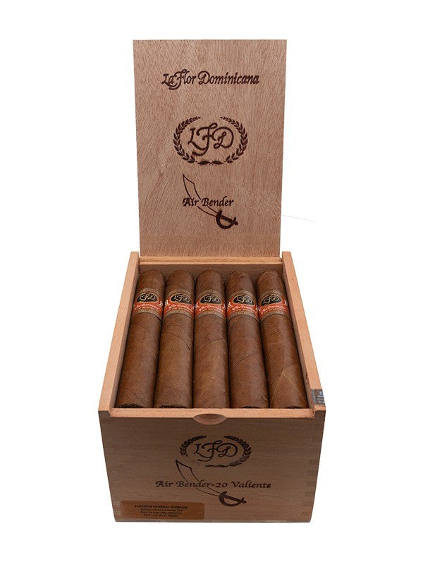 La Flor Dominicana Air Bender-20 Valiente box, natural — Sun of a Gun Cigars, Yuma Arizona