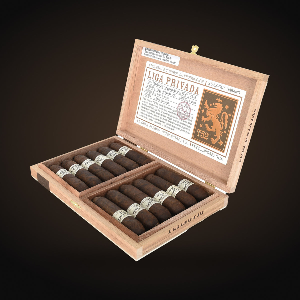 Liga Privada T52 Flying Pig, open box — Sun of a Gun Cigars & Spirits, Yuma Arizona